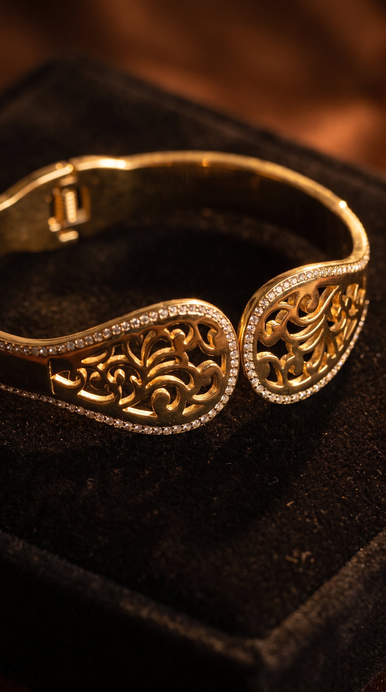 Nianly Jewels Regal Filigree Cuff Bracelet
