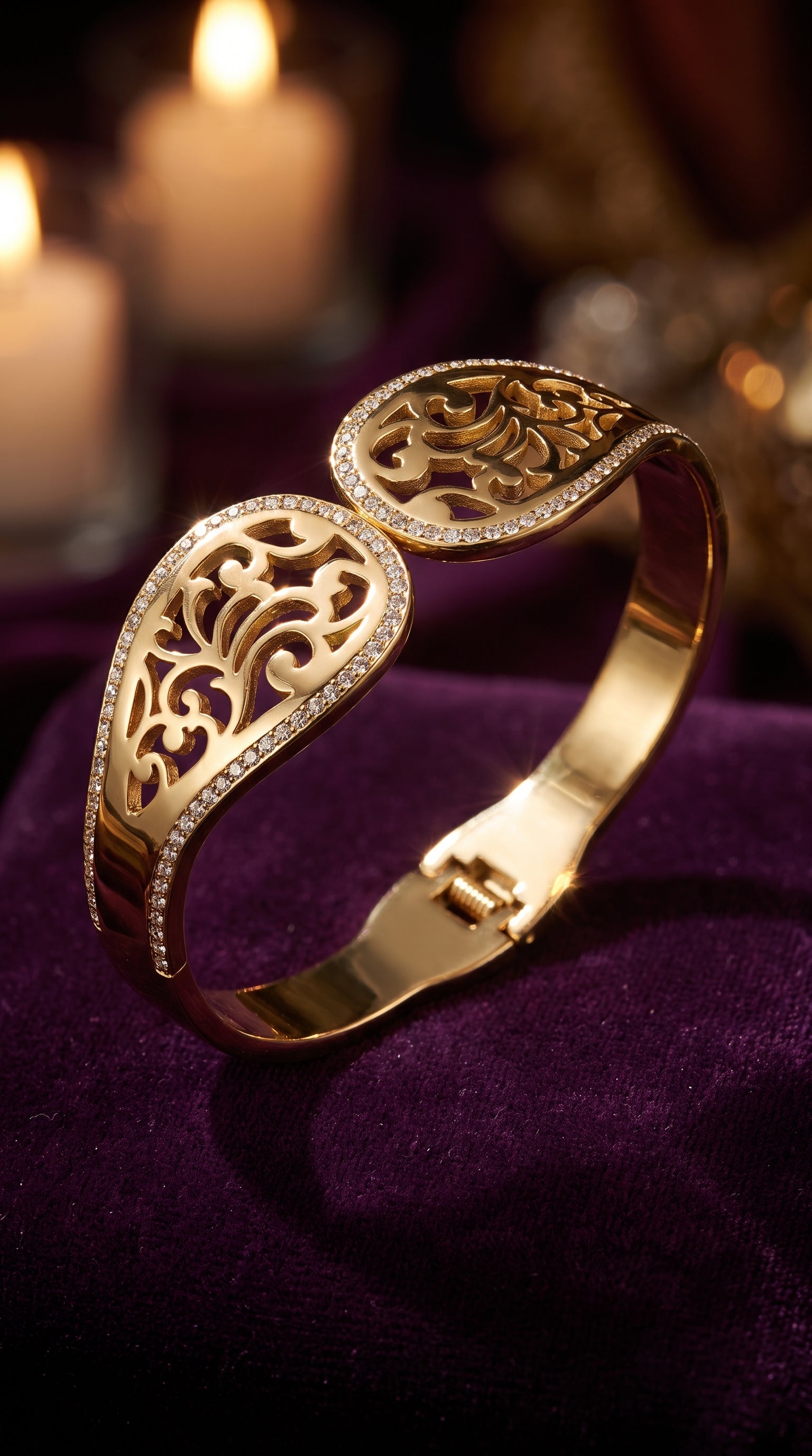 Nianly Jewels Regal Filigree Cuff Bracelet