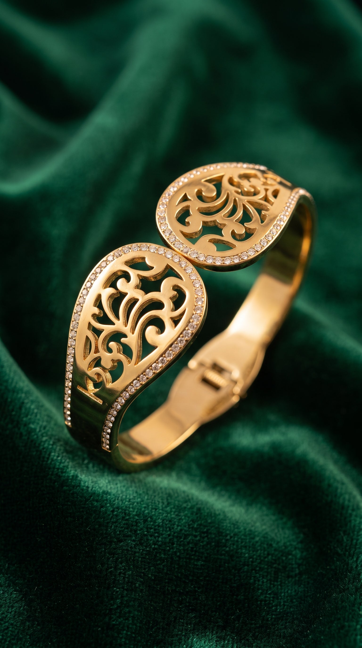 Nianly Jewels Regal Filigree Cuff Bracelet
