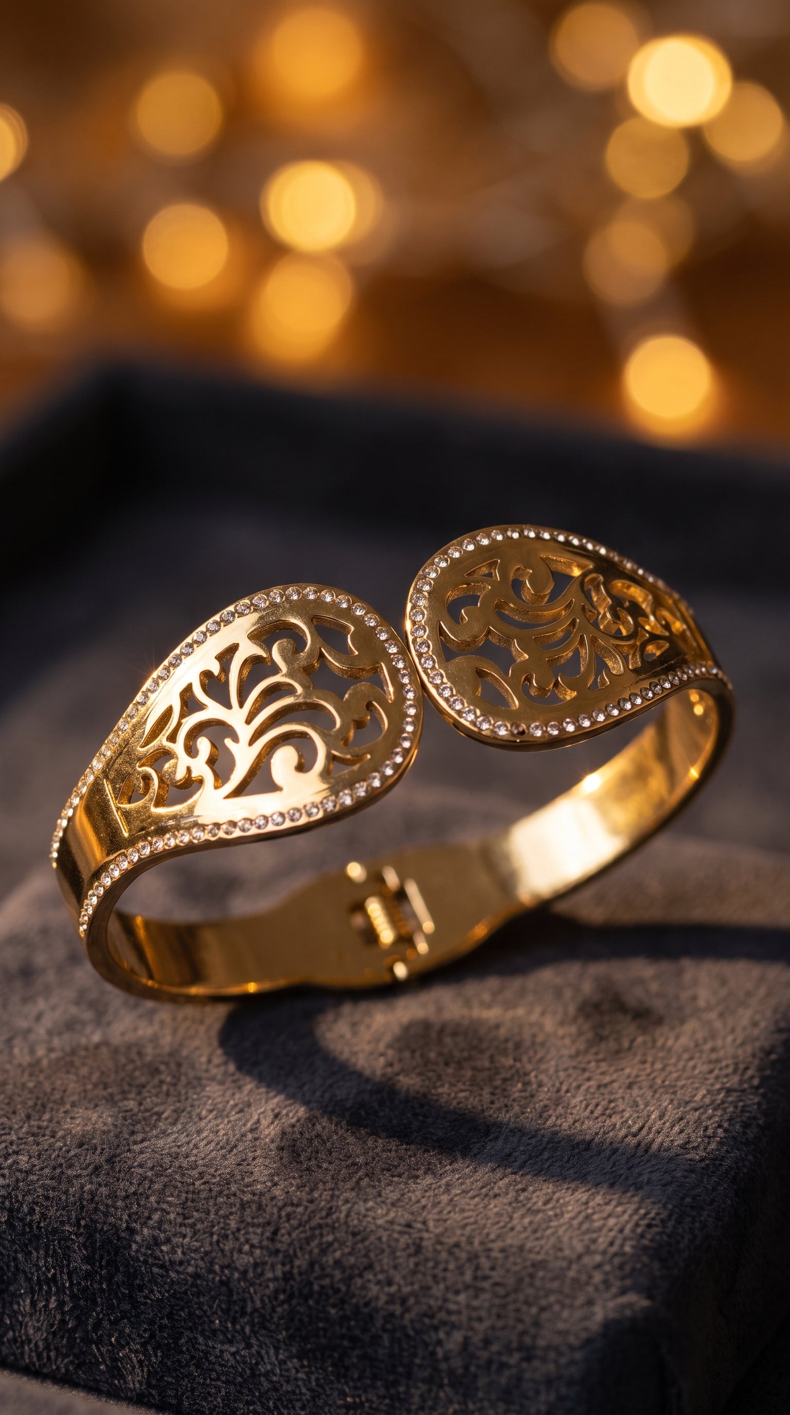 Nianly Jewels Regal Filigree Cuff Bracelet