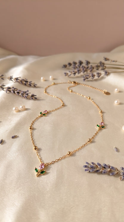 Tulip Anti-Tarnish Necklace