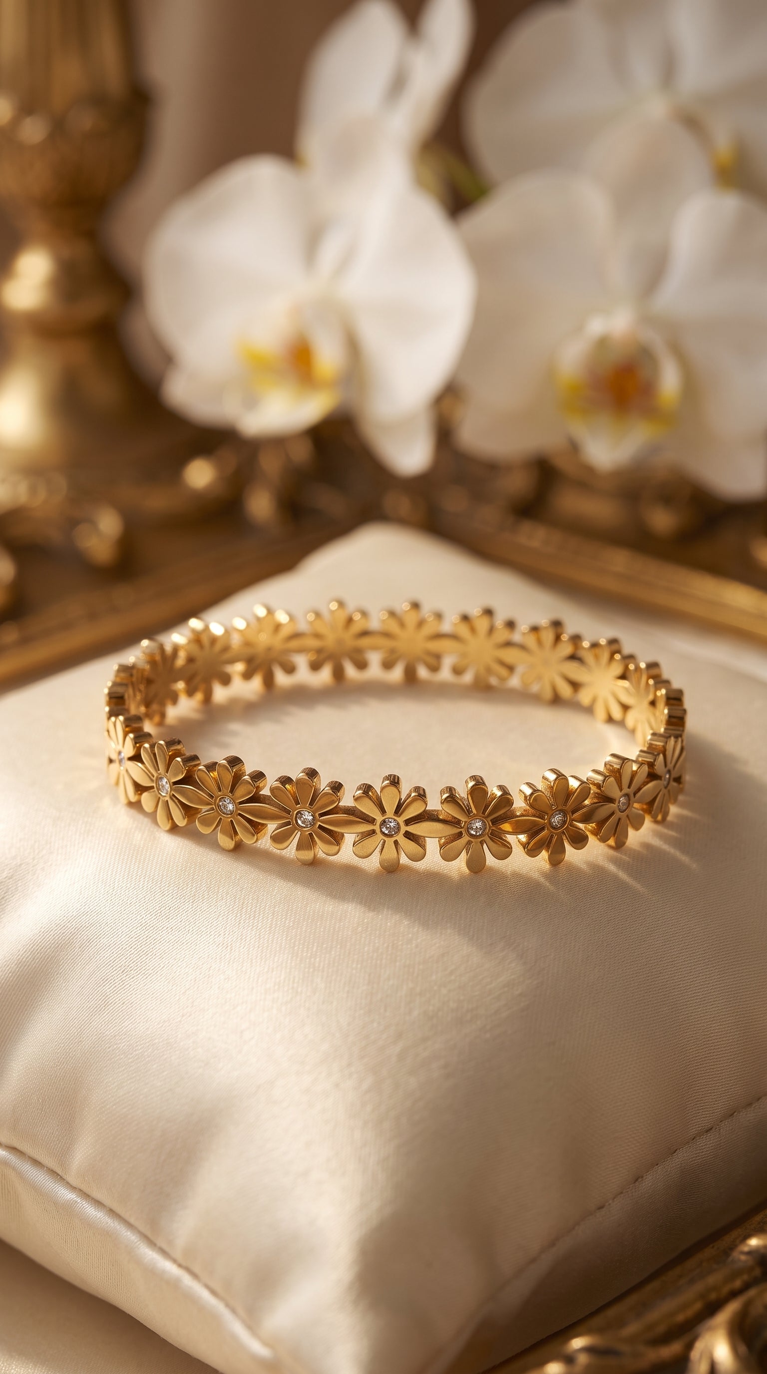 Nianly Jewels Floral Anti-Tarnish Bracelet