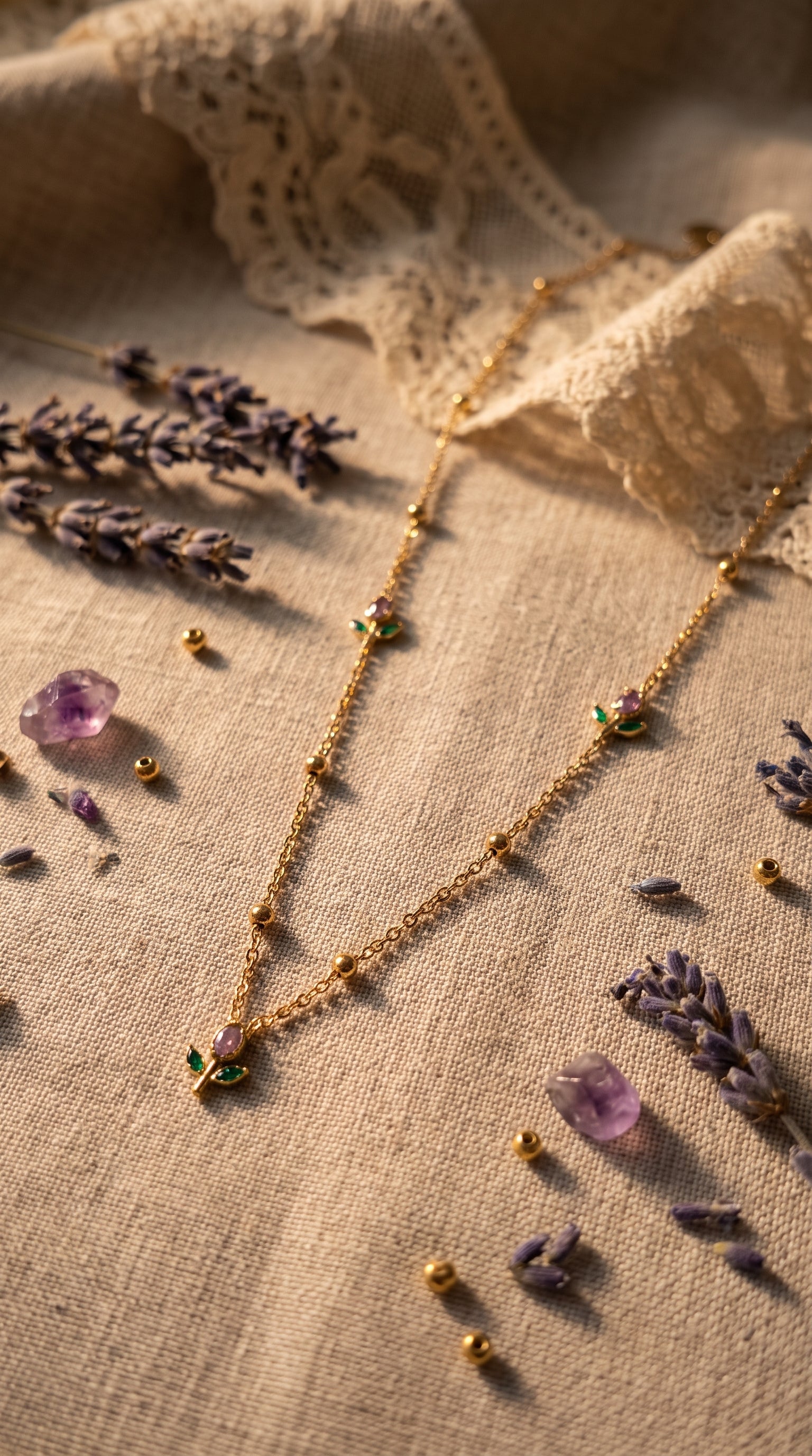 Tulip Anti-Tarnish Necklace