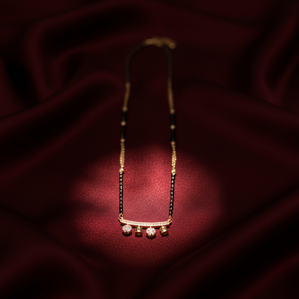 Graceful Mangalsutra Necklace(ANTI TARNISH)