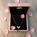 V-Shaped Crystal Mangalsutra(ANTI TARNISH)