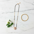 Radiant Sunburst Crystal Mangalsutra(ANTI TARNISH)
