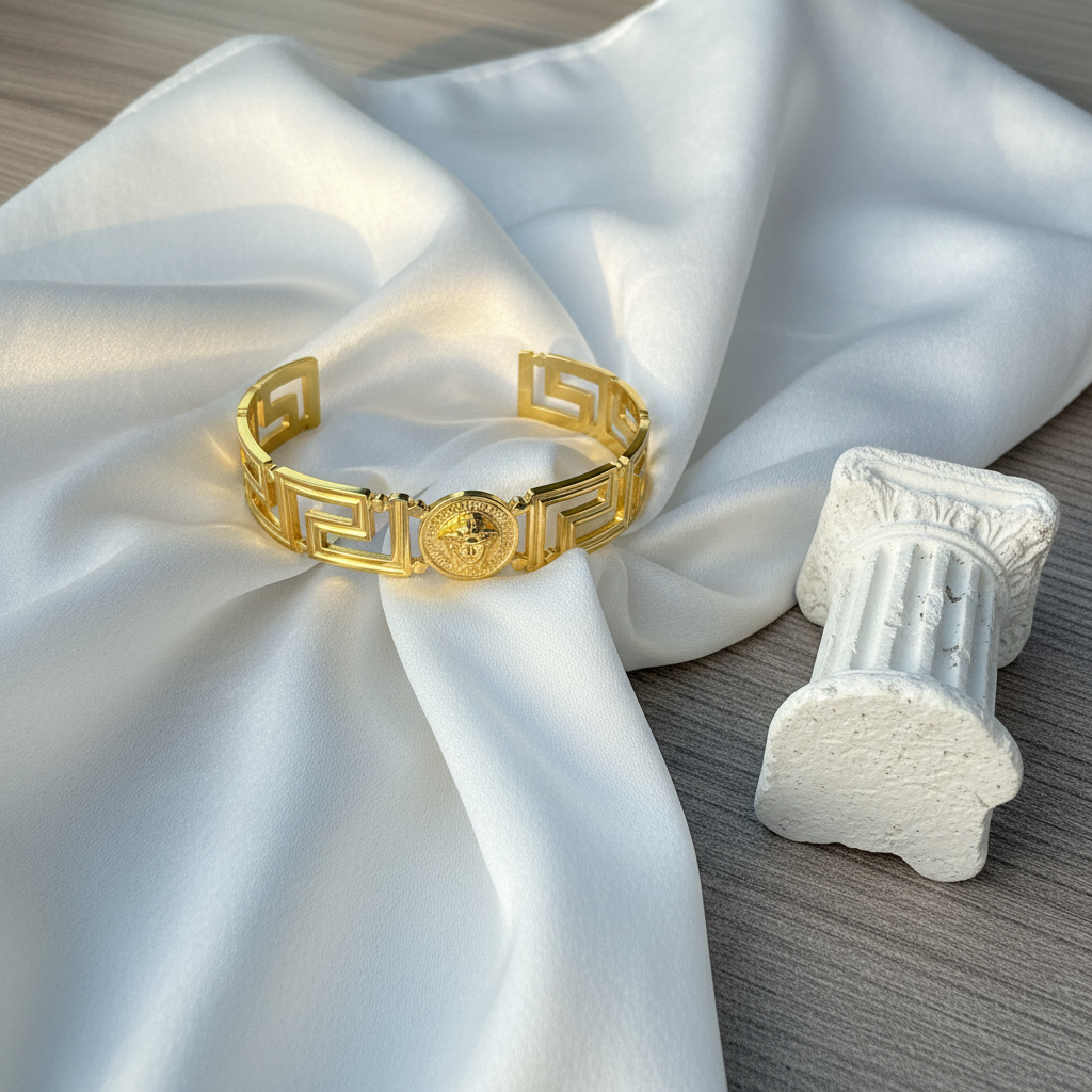 Greek-Inspired Medusa Statement Cuff(ANTI TARNISH)