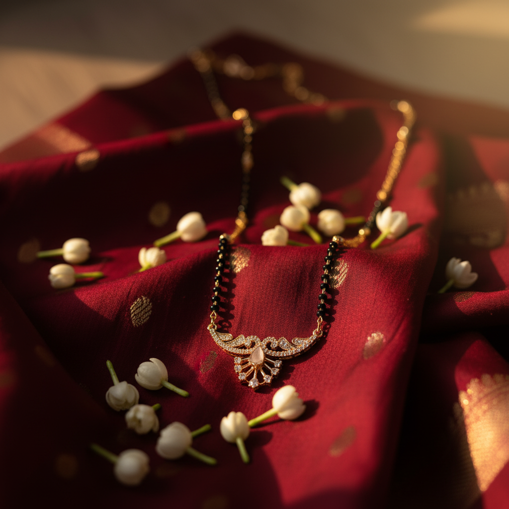 Classic Traditional Mangalsutra(ANTI TARNISH)