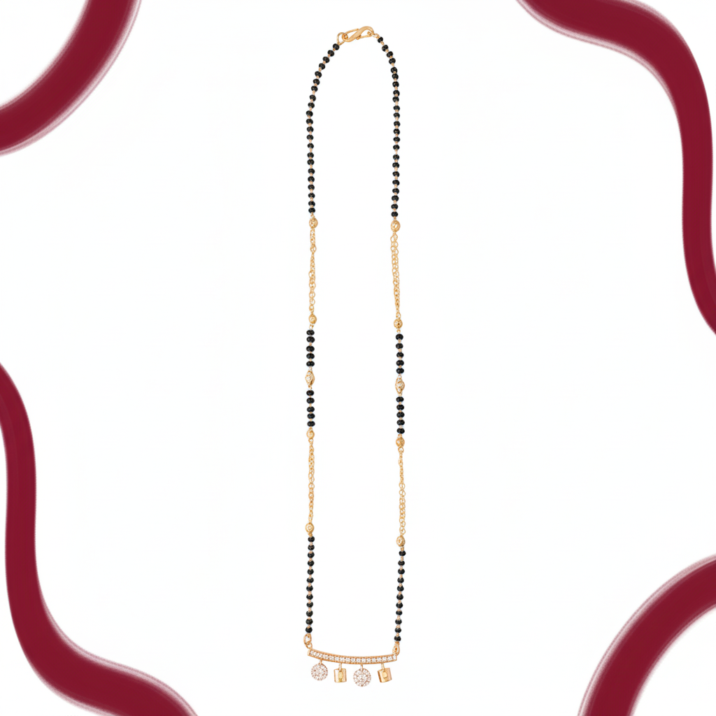 Graceful Mangalsutra Necklace(ANTI TARNISH)